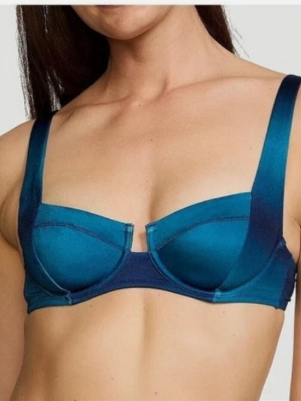 Victoria's Secret Swim Essential Full-Coverage Bikini Top NWT Sz 32C